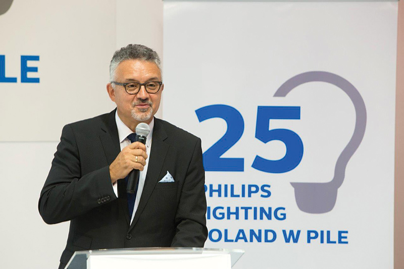 Marek Huzarewicz, prezes zarządu, dyrektor generalny Philips Lighting Poland
